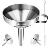 Colador-cocina-acero-inoxidable-5-7-pulgadas de Anaeat para verter con precisión.