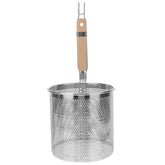 Angoily cesta-pasta-malla-aceroinoxidable para escurrir rápidamente la pasta