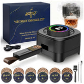 Ahumador Angryicy whisky eléctrico en caja regalo, perfecto para un regalo sofisticado.