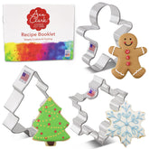 Ann Clark Cookie Cutters copo de nieve: ideal para galletas navideñas y decoraciones festivas.