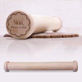 Rodillo para galletas 1/4 pulgada Ann Clark, espesor constante para galletas perfectas