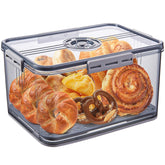 ANYPROLUS Panera hermética con tapa, mantiene el pan fresco por más tiempo.