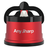 AnySharp Pro afilador con base de ventosa para mayor seguridad y estabilidad.