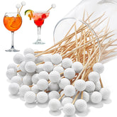 Palillos de golf Aodaer, 100 piezas, ideales para aperitivos.