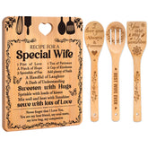 Apjielop Receta para una Esposa Especial: tabla de cortar en bambú, ideal para preparación diaria.