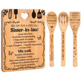 Apjielop tabla de corte grabada, regalo práctico y memorable para la cocina.
