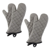 ARCLIBER guantes de horno 16 pulgadas gris protegen antebrazos durante cocina