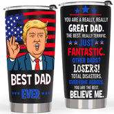 AREOK vaso térmico para papá, mejor papá, 20 onzas, ideal para uso diario.