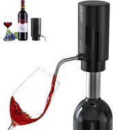AREYCVK aerador vino eléctrico, diseño curva para una presentación elegante.