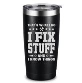 ARIABLE tumbler 20oz grabado negro, ideal para bebidas a lo largo del día.