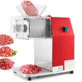 ARLUMA Cortadora de Carne 850W, motor potente para cortes rápidos.