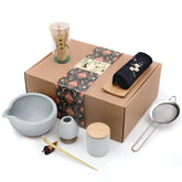 Artcome tazón con vertedor para verter sin goteos y disfrutar el matcha en casa.