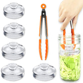Artcome pesas de cristal para fermentación, 5-pack, uso estable en frascos grandes.