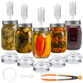 Artcome tapas de acero inoxidable para fermentación, cierre hermético