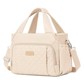 Artelaris bolsa de almuerzo para mujer, vista frontal con amplio compartimento para comida.
