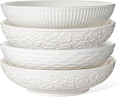 Artena cuenco pasta 32oz con relieve exterior, perfecto para presentar pastas