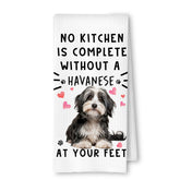 Toallas ArtisaEura havanese, diseño divertido para la cocina, ideal para secar platos.