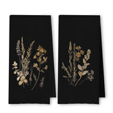 ArtisaEura toalla de cocina floral, textura panales, para secado rápido.