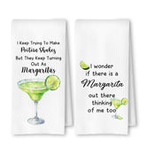 artisaeura margarita toallas de cocina, regalo perfecto para cócteles.