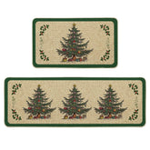 Alfombra Artoid Mode para cocina, Navidad, 17x29, protege el suelo.
