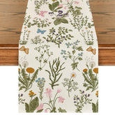 Artoid Mode cinta de mesa primavera floral, decorativa y duradera para el comedor.