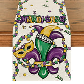 Artoid Mode iris carnaval porta-mesa, ideal para celebraciones festivas y decoración de mesa.