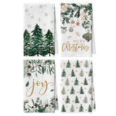 Artoid Mode: toallas con hojas de pino verdes para secar platos sin rayar