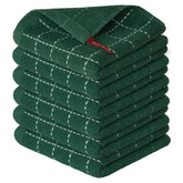 Artoid Mode trapo de cocina verde con cuadros, absorbente y suave para secar platos.