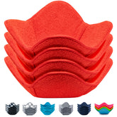 Agarraderas Aticca para tazon en microondas, set de 4, manejo seguro del calor.
