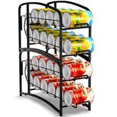 Auledio dispensador latas apilable 2-pack: máximo orden en la despensa.
