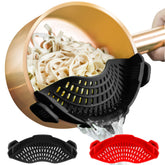 AUOON colador para pasta, drenaje rápido en ollas.