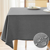 Mantel ausspvoct texturizado rectangular 52x70, duradero y fácil de limpiar para comidas.