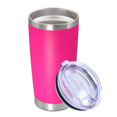 AUWBON 20oz tumbler con tapa cierre, ideal para bebidas seguras en movimiento.