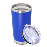 AUWBON taza termo de 20 onzas azul oscuro con tapa para bebidas calientes o frías