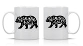 AW Fashions tazas para pareja con abuela y abuelo, perfectas para desayunos.