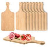 AWIZOM tabla bambú 11x5 frente, apta para cortar y presentar quesos