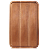 Bandeja grande Ayiaren para servir aperitivos, presentación elegante en mesa rectangular.