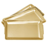 Bandejas Aynaxcol rectangulares de acero inoxidable 304 para servir en buffet