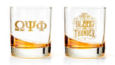 Vaso BBGreek Bad Bananas 11oz con diseño Sangre y Trueno para brindis