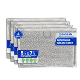 Bagean filtro de grasa para microondas, malla de aluminio que atrapa grasa.