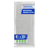 Bagean filtro microondas con malla de aluminio para atrapar grasa y aire más limpio.