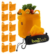 BagPodz bolsas de compra reutilizables en nylon tejido reforzado, duraderas para cada compra