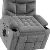 Baibu cojin reclinable con doble capa patentada para mayor confort al sentarse.
