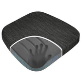 Baibu cojín para silla de cocina, doble capa, soporte cómodo durante comidas largas.