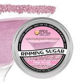 Bakell Brew Glitter rosa borde, brillo comestible para realzar la bebida en la copa.