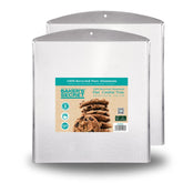Baker's Secret bandeja de aluminio natural de 16 pulgadas para hornear de forma uniforme.