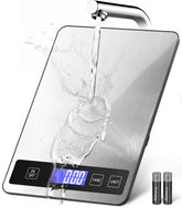 BakFee Food Scale con pantalla llena para lecturas claras de ingredientes