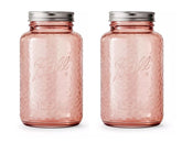 Ball Edición Coleccionista Rosa: frascos de conservación con tapa y aro, ideales para conservar.