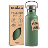 Bambaw 710 ml con apertura amplia para hielo e infusiones.