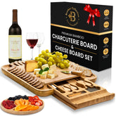 Bambüsi tablero de charcutería regalo premium para mesas festivas